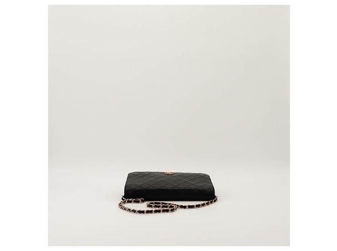 Borsa Chanel Classic Flap in pelle nera Nero - vista 5