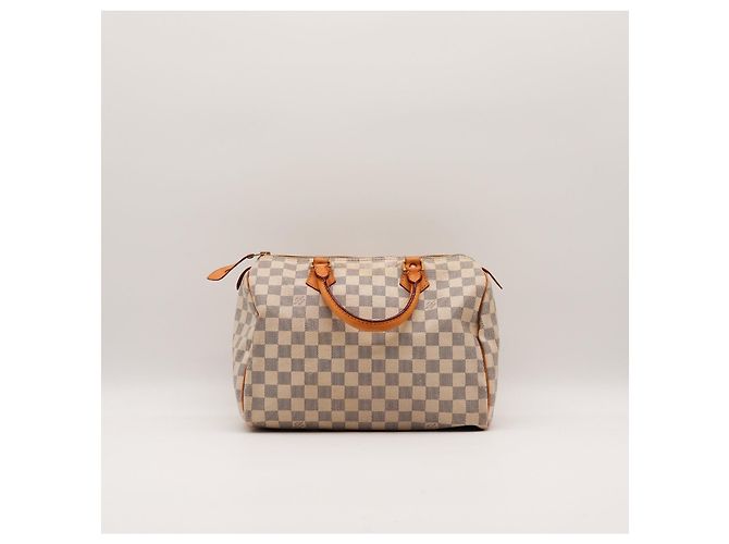 Louis Vuitton Speedy 30 Damier Ebene Marrone - vista 3