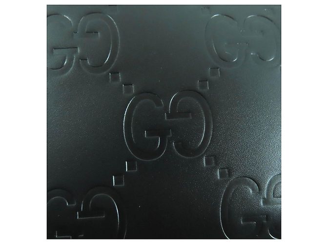 Borsa a tracolla 2way in pelle Gucci GG Super Mini Nero - vista 11