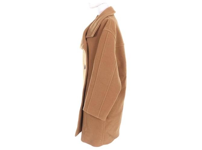 Abrigo de lana Acne Studios Castaño - vista 2