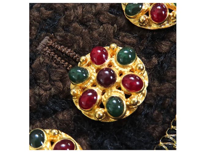 Timeless Conjunto 2way de lana CHANEL BOUTIQUE Castaño Dorado - vista 10