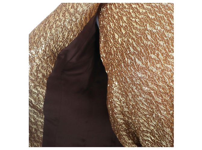 Timeless Conjunto 2way de lana CHANEL BOUTIQUE Castaño Dorado - vista 5