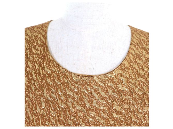 Timeless Conjunto 2way de lana CHANEL BOUTIQUE Castaño Dorado - vista 7