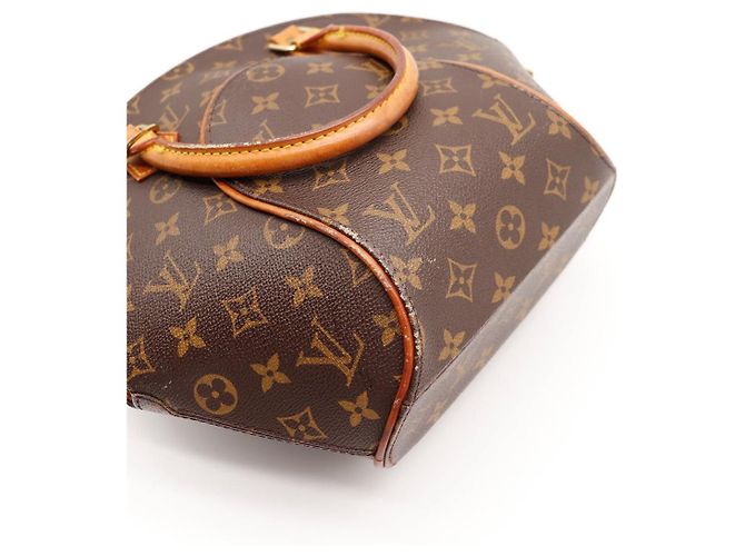 Louis Vuitton Borsa Monogram Ellipse PM Marrone Monogramma - vista 7