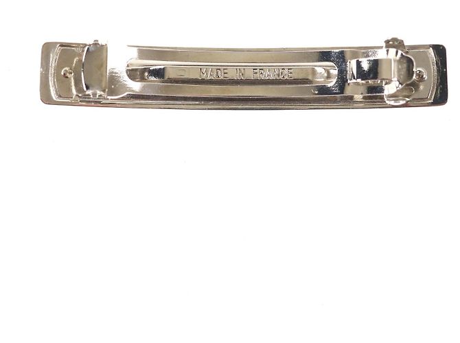 Timeless Chanel Logo Barrette Silber - Ansicht 3
