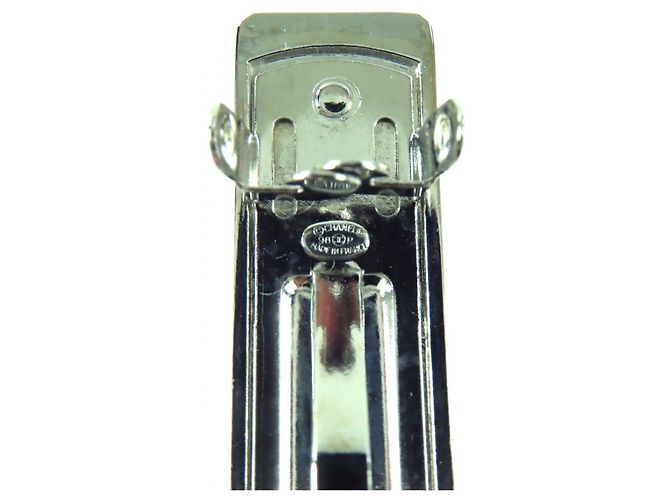 Timeless Chanel Logo Barrette Silber - Ansicht 7