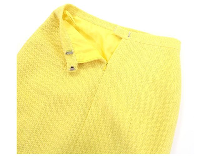 Timeless Conjunto 2way de lana Chanel Amarillo - vista 10