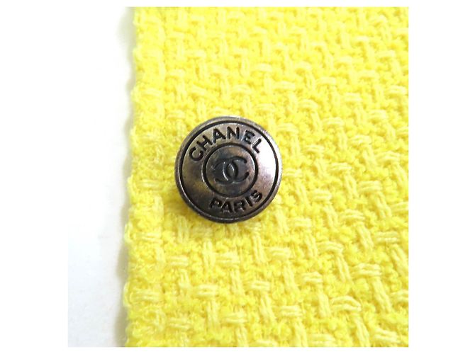 Timeless Conjunto 2way de lana Chanel Amarillo - vista 12