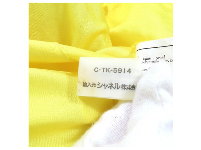 Timeless Conjunto 2way de lana Chanel Amarillo - vista 15