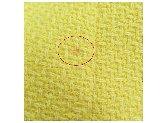 Timeless Conjunto 2way de lana Chanel Amarillo - vista 16