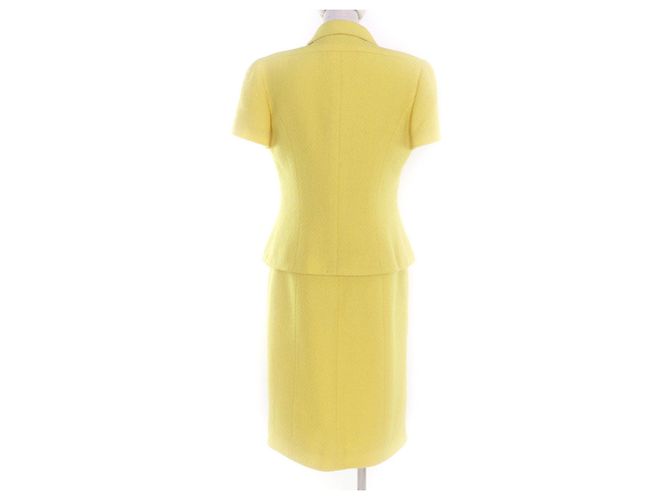 Timeless Conjunto 2way de lana Chanel Amarillo - vista 3
