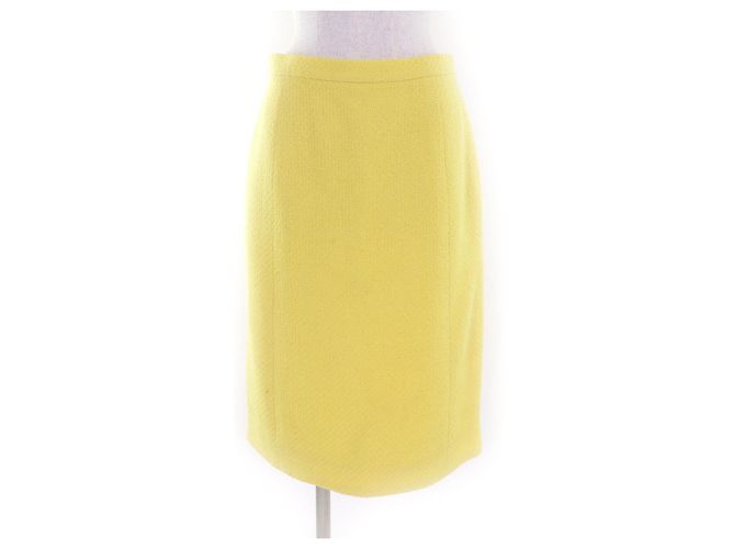 Timeless Conjunto 2way de lana Chanel Amarillo - vista 6