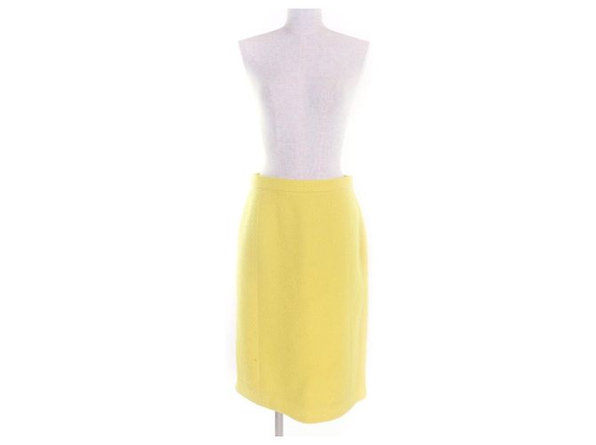 Timeless Conjunto 2way de lana Chanel Amarillo - vista 7