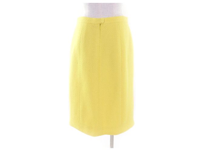 Timeless Conjunto 2way de lana Chanel Amarillo - vista 9
