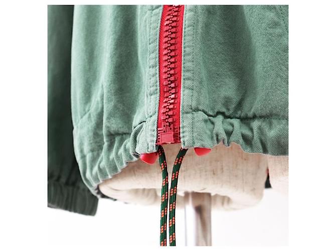 Chaqueta de algodón Gucci Verde - vista 11