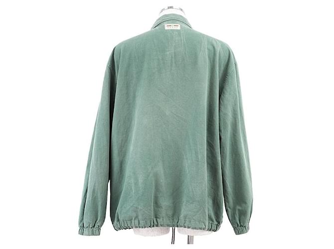 Chaqueta de algodón Gucci Verde - vista 4