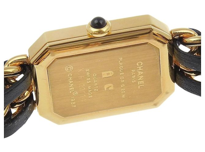 Chanel Première Uhr Metallgehäuse Schwarz - Ansicht 7