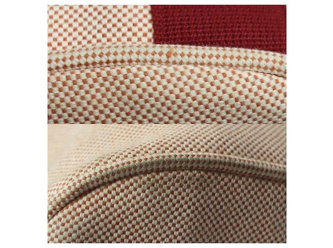 Hermès Borsa Tote Cabriole Hermes Rosso - vista 8