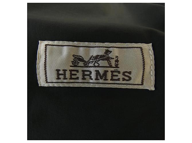 Hermès Chaleco de lana Hermes Castaño - vista 4