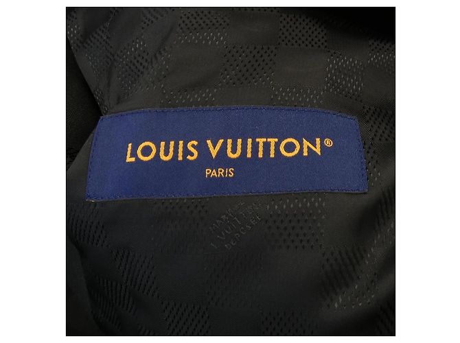 Giacca in lana con taglio western Louis Vuitton Nero - vista 4
