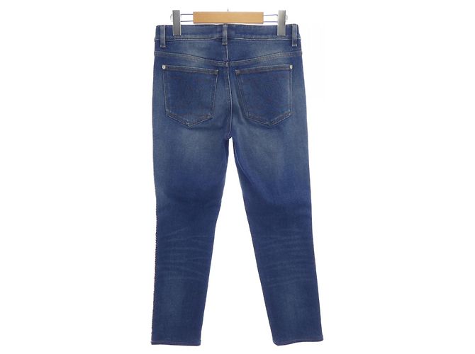 Timeless Chanel Denim Jeans Blau - Ansicht 2
