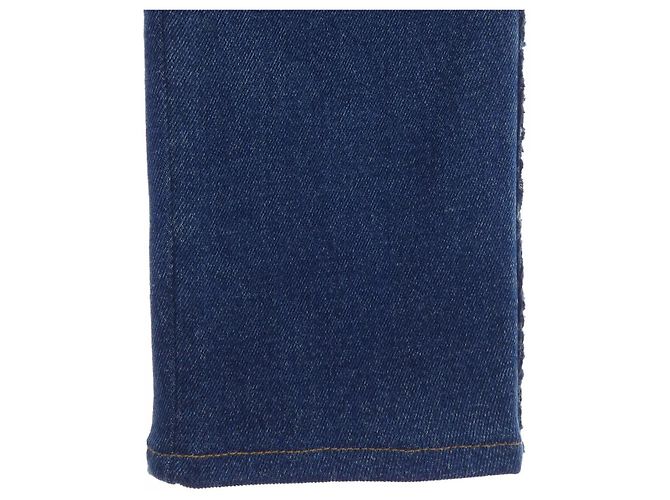 Timeless Chanel Denim Jeans Blau - Ansicht 5