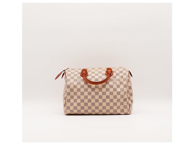Louis Vuitton Speedy 30 Damier Ebene Marrone - vista 3