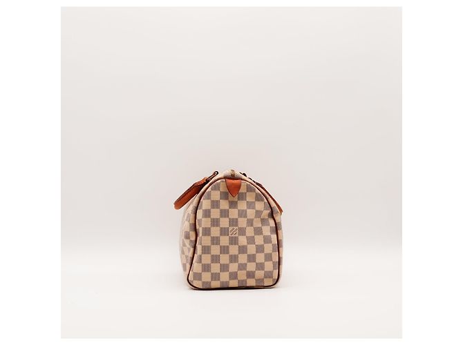 Louis Vuitton Speedy 30 Damier Ebene Marrone - vista 4