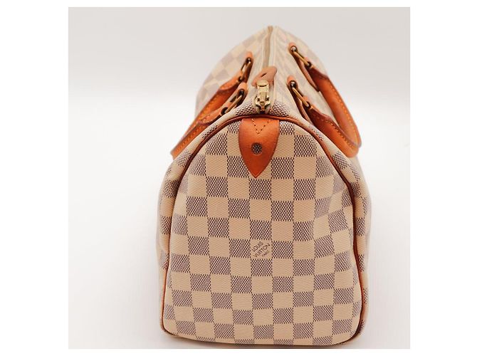 Louis Vuitton Speedy 30 Damier Ebene Marrone - vista 9