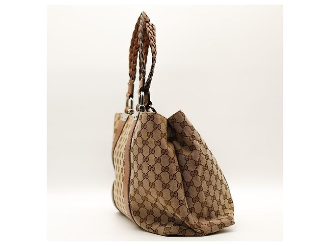 Gucci Borsa a tracolla in tela GG Supreme Marrone Monogramma - vista 2