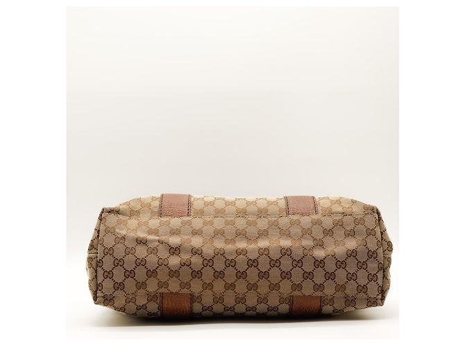 Gucci Borsa a tracolla in tela GG Supreme Marrone Monogramma - vista 5