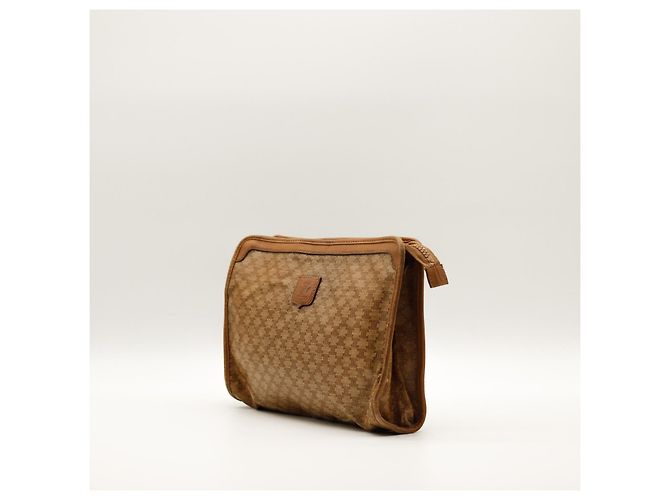 Céline Celine Monogramm Pochette Braun - Ansicht 2