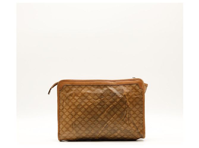 Céline Celine Monogramm Pochette Braun - Ansicht 3