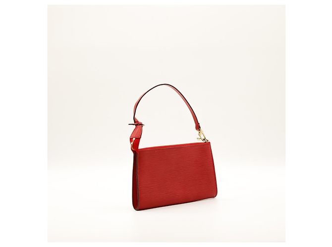 Louis Vuitton Epi Pochette Accessoires Rossa Rosso - vista 2