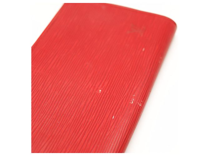 Louis Vuitton Epi Pochette Accessoires Rossa Rosso - vista 7