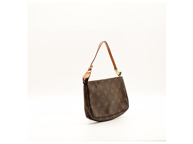 Louis Vuitton Pochette Accessoires Monogram Marrone Monogramma - vista 2