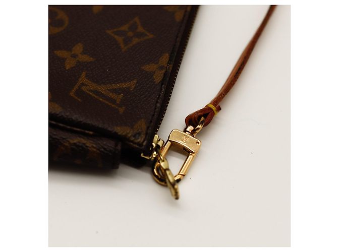 Louis Vuitton Pochette Accessoires Monogram Marrone Monogramma - vista 7