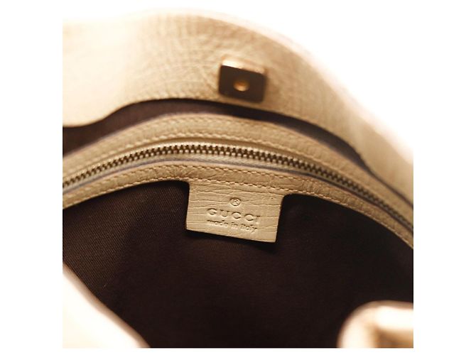 Gucci Borsa Hobo in tela Monogram GG Marrone Beige - vista 8