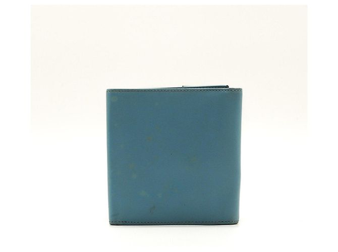 Courreges Courrèges Ledergeldbörse Blau - Ansicht 3