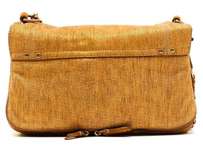 Jerome Dreyfuss Borsa Bobi in paglia Sabbia - vista 3