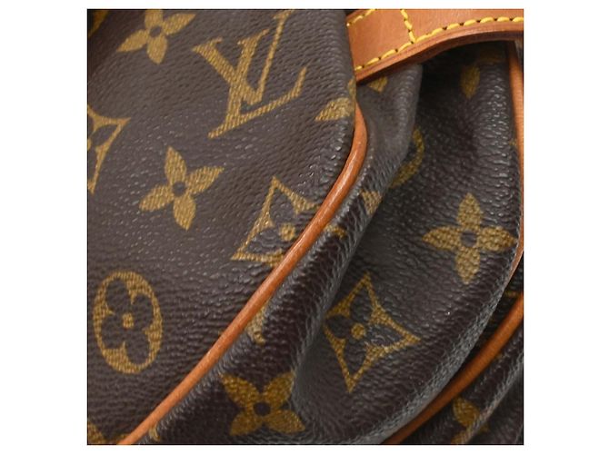 Louis Vuitton Saumur Monogram Canvas 30 Marrone - vista 7