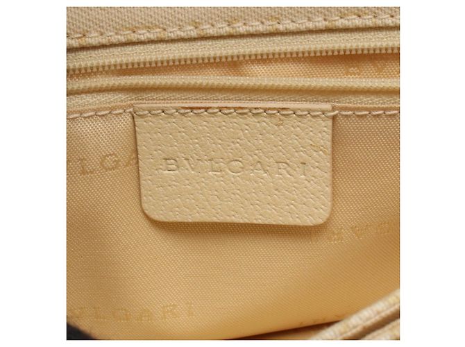 Bulgari Borsa Bvlgari Logomania Beige Crudo - vista 4