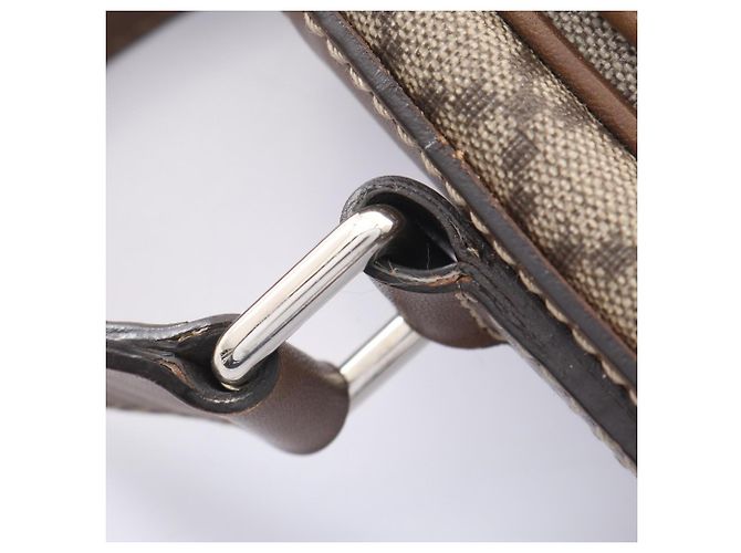 Borsa a Spalla Gucci Diamante Marrone Beige - vista 10
