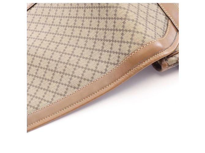 Borsa a Spalla Gucci Diamante Marrone Beige - vista 8