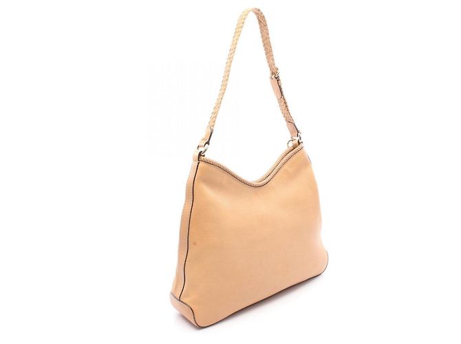 Borsa a Spalla Gucci Marrakech Beige - vista 2
