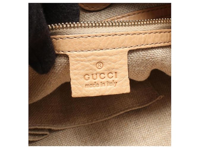 Borsa a Spalla Gucci Marrakech Beige - vista 4