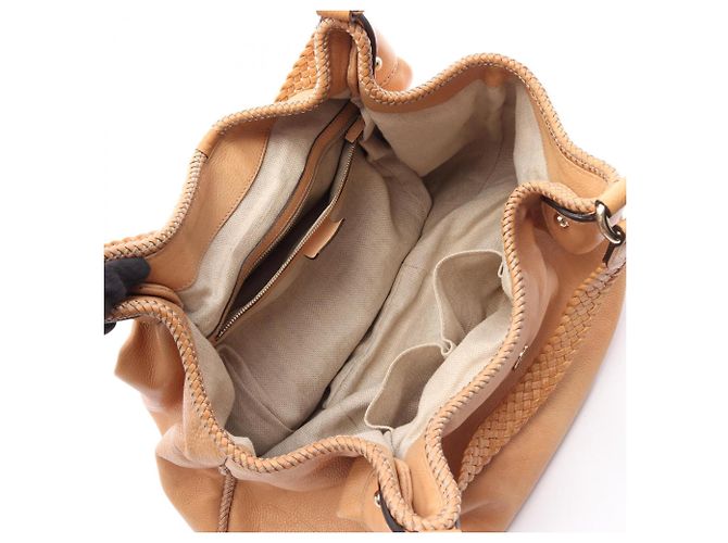 Borsa a Spalla Gucci Marrakech Beige - vista 3