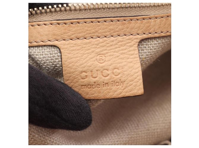 Borsa a Spalla Gucci Marrakech Beige - vista 4