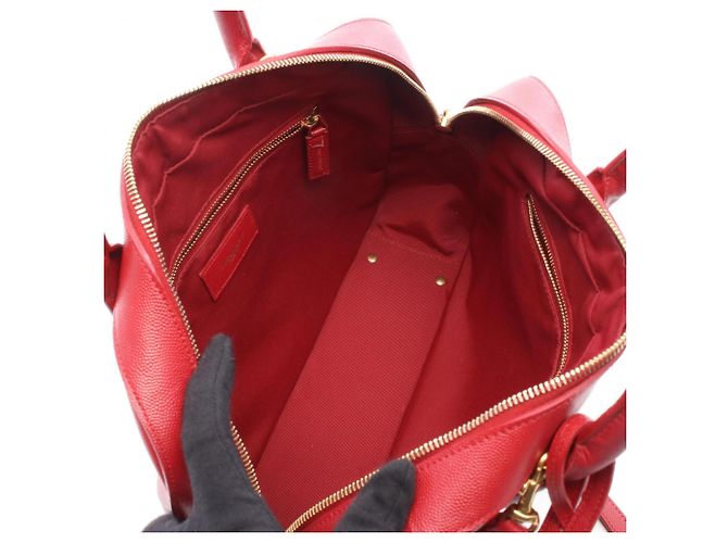 Borsa 2-Way Yves Saint Laurent Rosso - vista 3