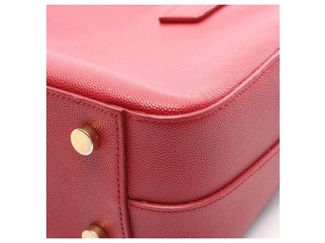 Borsa 2-Way Yves Saint Laurent Rosso - vista 8